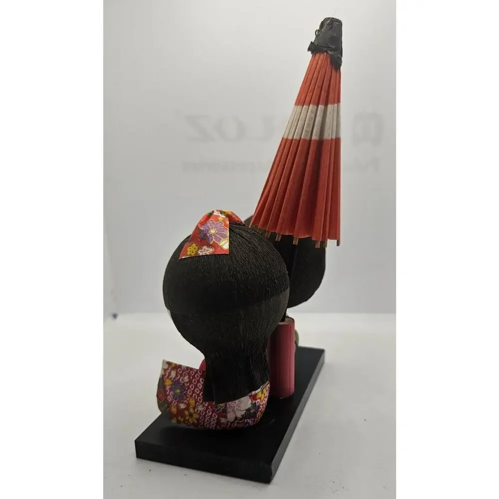 Samurai Kokeshi Doll Japanese Vintage Interior Tradition